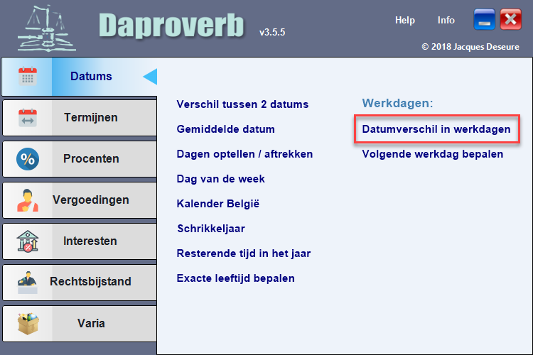 Datums_werkdagen